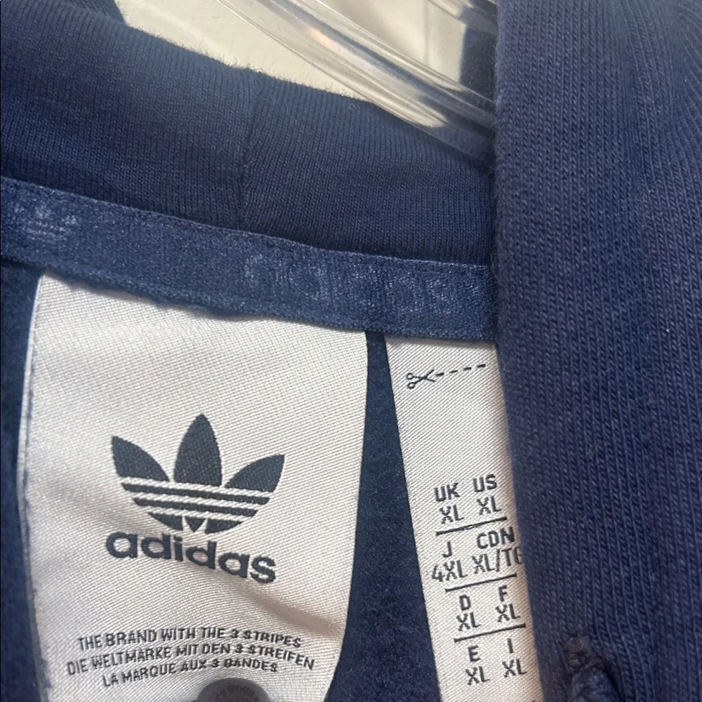 Adidas Men's Navy Hoodie XL - Dodgers Blue - Picture 3 of 3